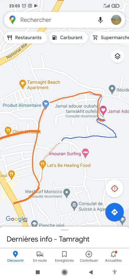 Appart Oubaha Tamrakht Taghazout 阿加迪尔 外观 照片