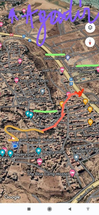 Appart Oubaha Tamrakht Taghazout 阿加迪尔 外观 照片